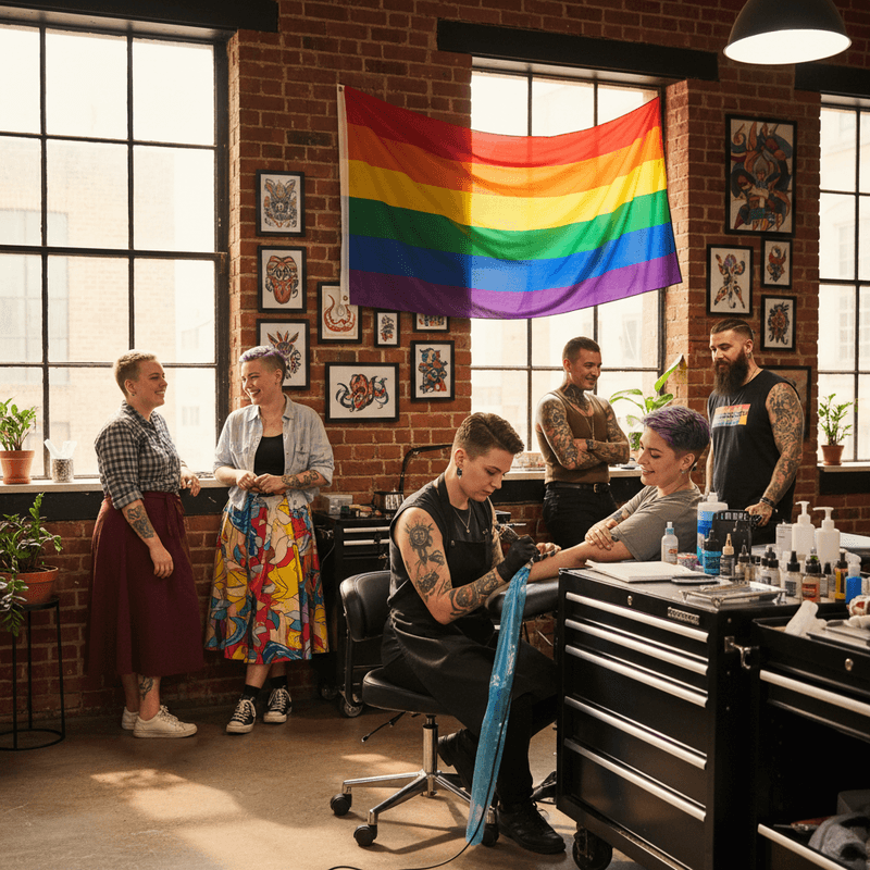 LGBTQ+ Friendly Tattoo