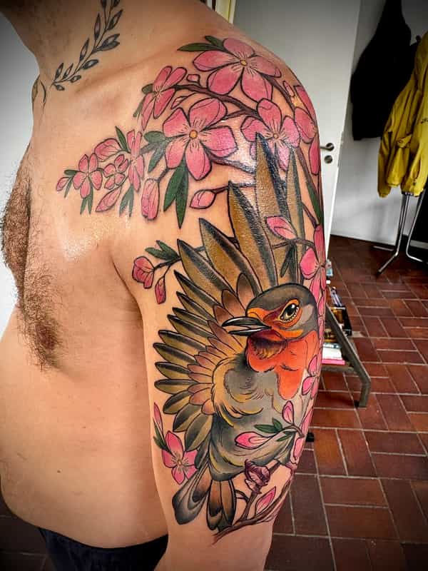 Tatuaje neo traditional ejemplo 11 Madrid