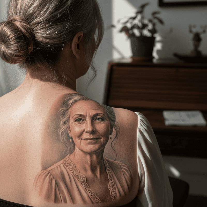 Tatuaje tatuaje realista Madrid ejemplo 3 Madrid