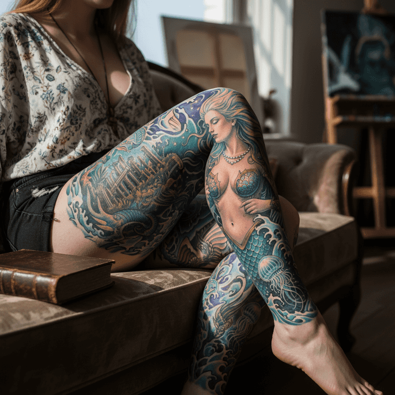 Tatuaje FANTASY ejemplo 2 Madrid