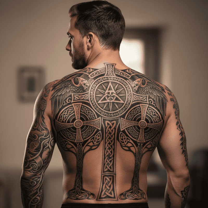 Tatuaje CELTIC ejemplo 3 Madrid