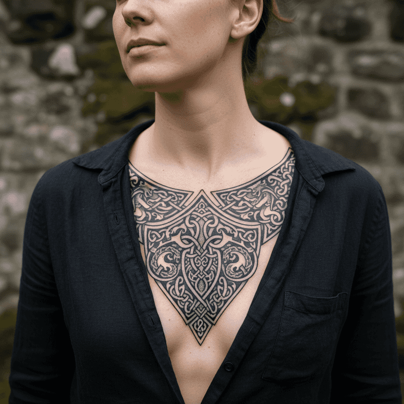 Tatuaje CELTIC ejemplo 1 Madrid