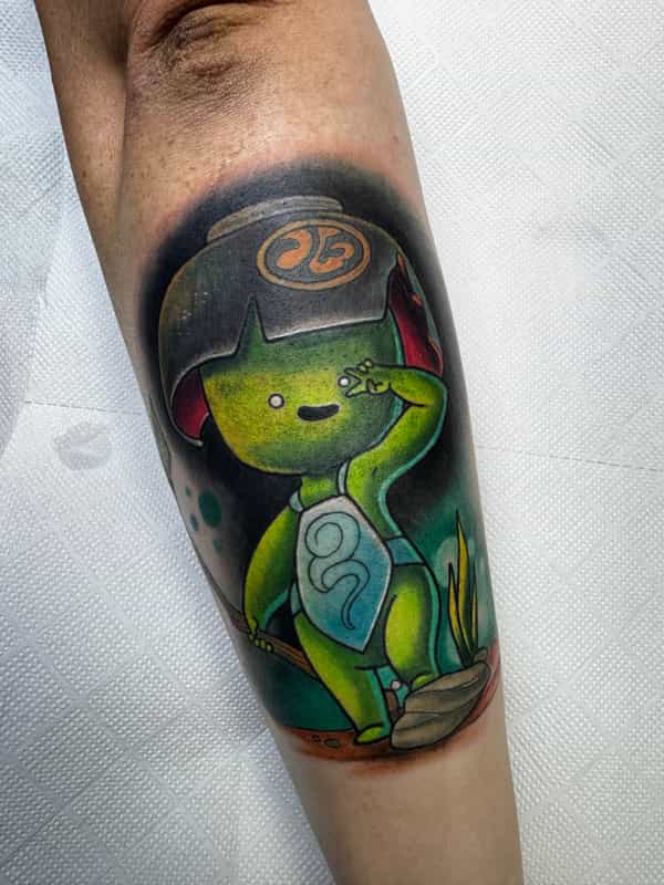 Tatuaje neo traditional ejemplo 1 Madrid